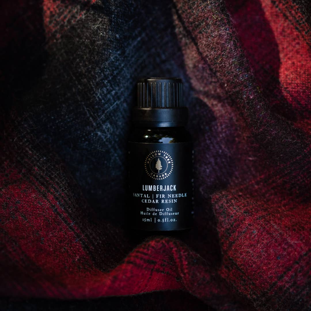 Hollow Tree Candle Co - Wholesale Diffuser Fragrance Refill - Lumberjack - Diffuser Oil - 15ml