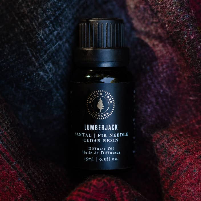 Hollow Tree Candle Co - Wholesale Diffuser Fragrance Refill - Lumberjack - Diffuser Oil - 15ml0