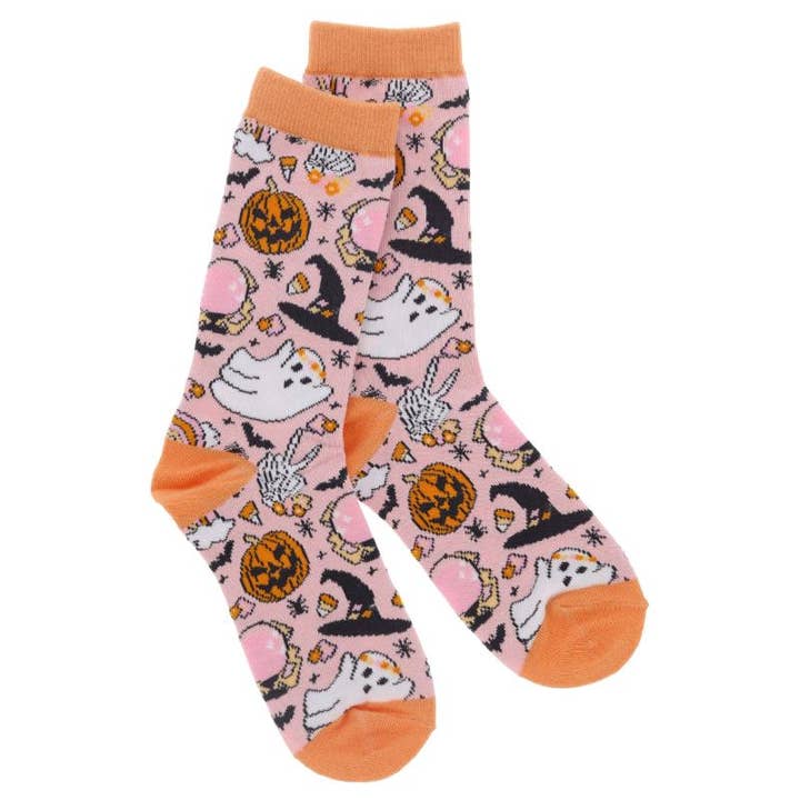 Spooky Season Tall Sock for wholesale by Jane Marie