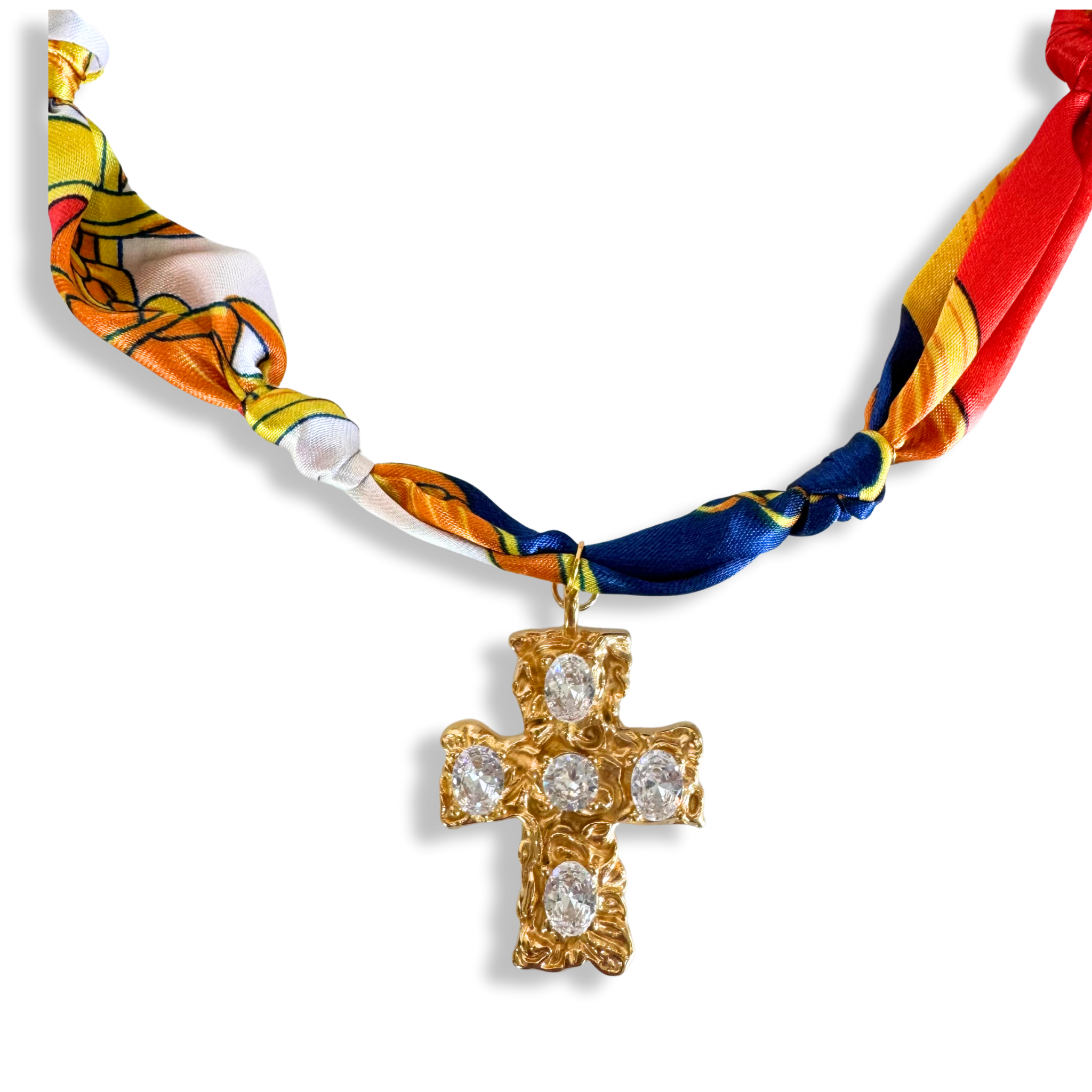 Savvy Bling - Wholesale Pendant/Charm Necklace -  Scarf Bandana Charm Necklaces 7