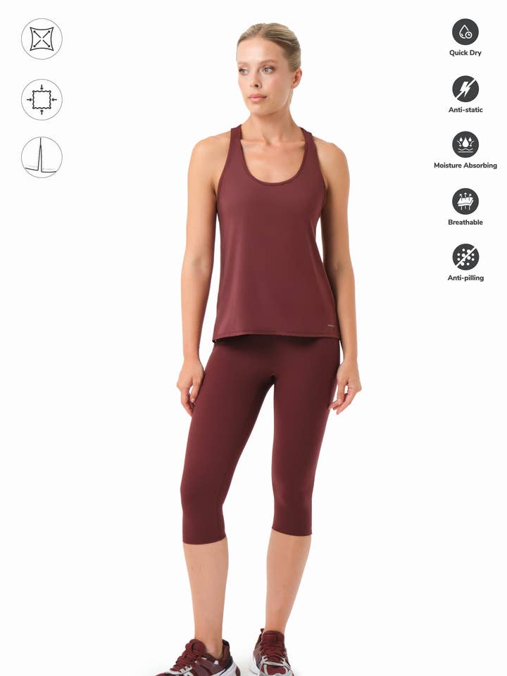 TINNA | Sportliches Tanktop aus recyceltem Polyamid for wholesale by ORGANICATION