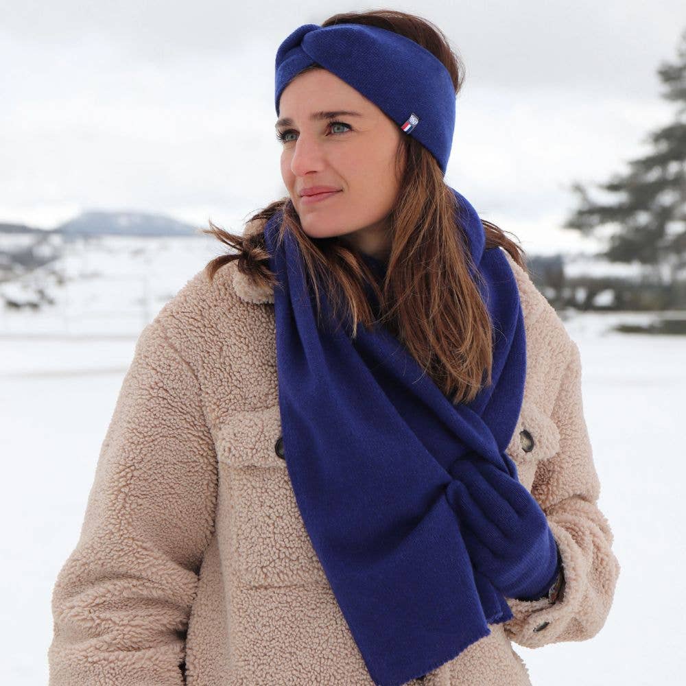 MAISON BONNEFOY - Wholesale Fashion Headband - Women's - PAULE - Cashmere headband0