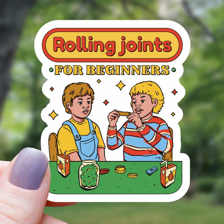 Aufkleber Rollgelenke für Anfänger — 7,6 cm für den Großhandel von Mimic Gaming Co