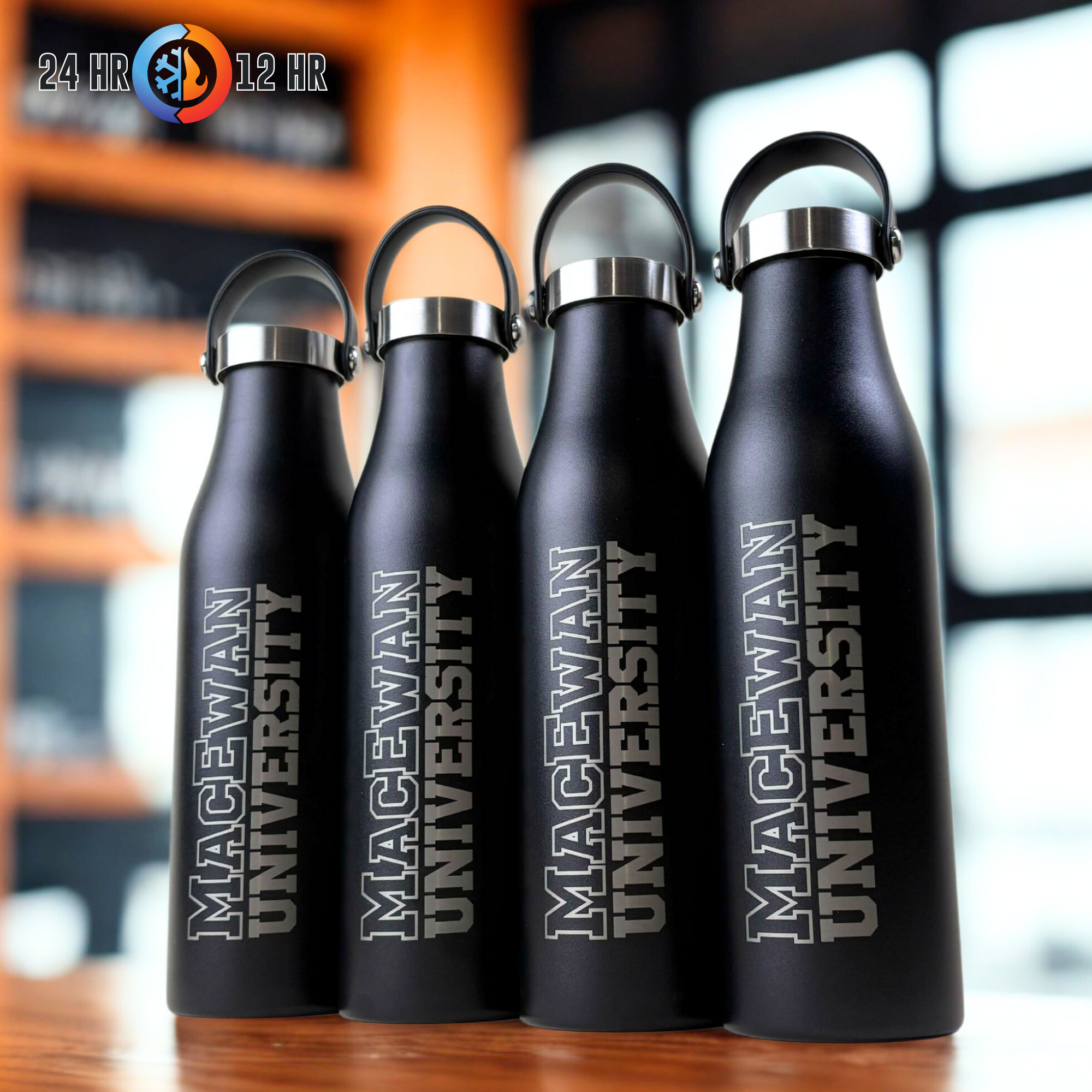 LAMOSE - Wholesale Water Bottle - Custom Logo Engraved Insulated Water Bottle with handled Lid8