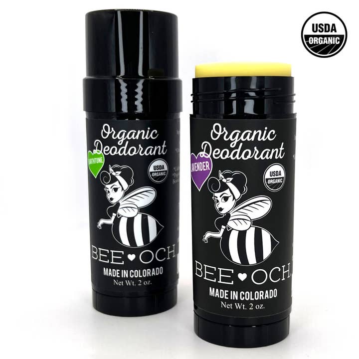 Certified Organic Deodorant - Baking Soda & Aluminum-Free for wholesale by BEE-OCH Organics