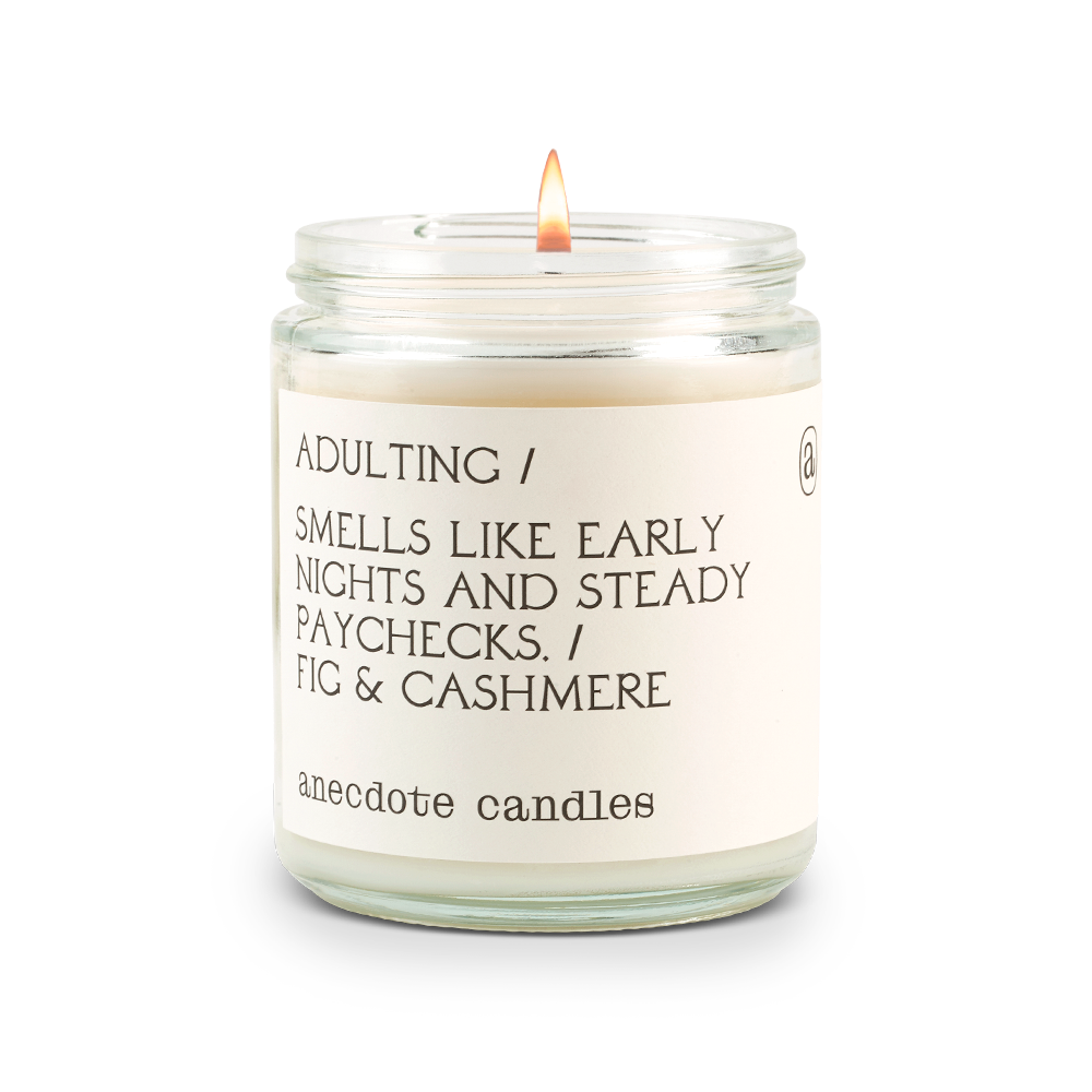 Anecdote Candles - Venta al por mayor Velas en tarros - Vela Adulting (Higo y Cachemir)4