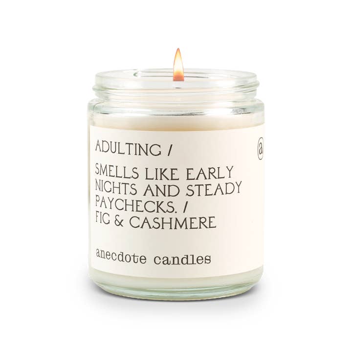 Anecdote Candles - Vente Bougie en bocal - Bougie pour adultes (figue et cachemire)4