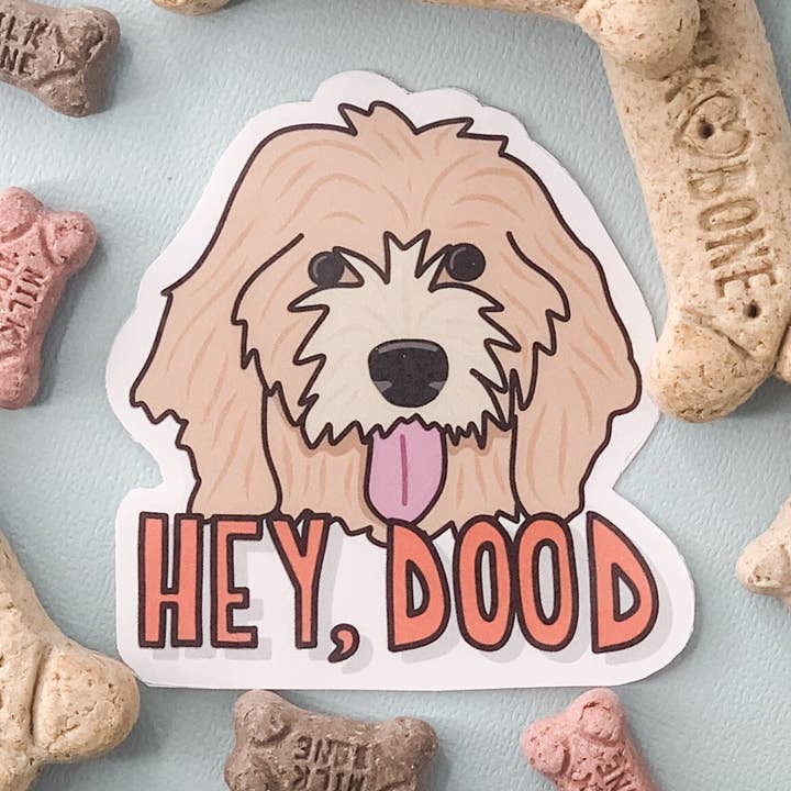 Adesivo Hey Dood por atacado de Dazzling Daffodil Designs