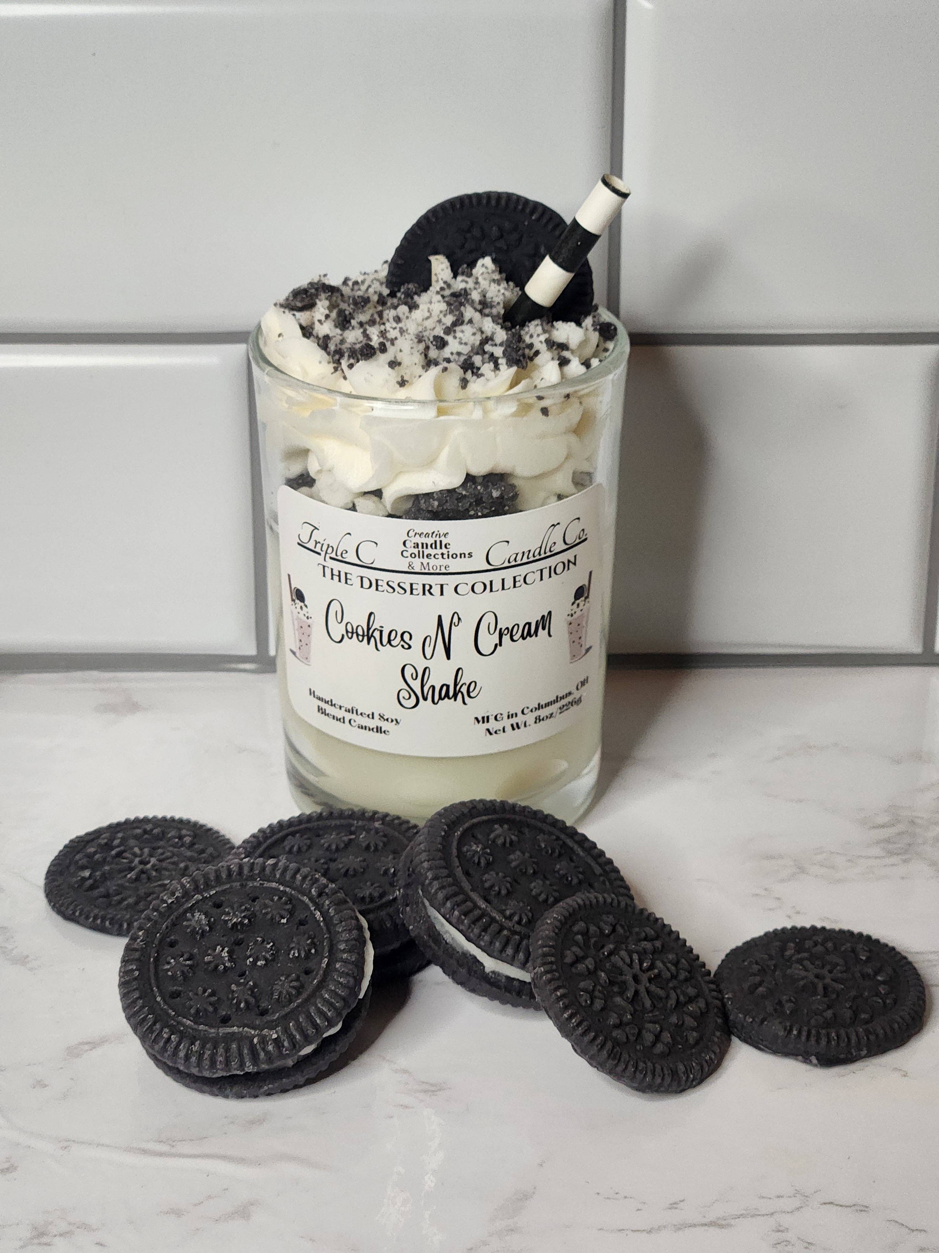 Triple C Candle Company - Wholesale Novelty Candle - Cookies N Cream Shake1