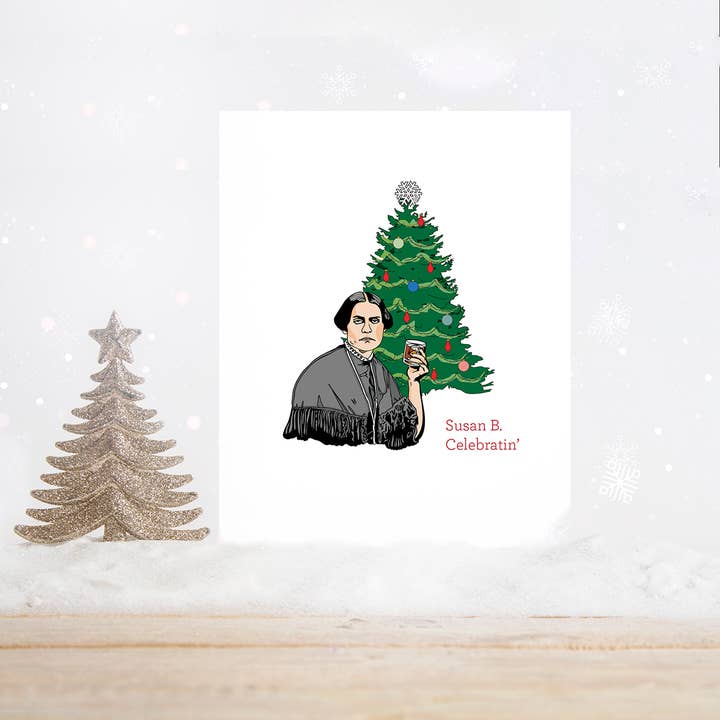 The Card Bureau - Wholesale Christmas Card - Susan B Anthony Holiday Card1