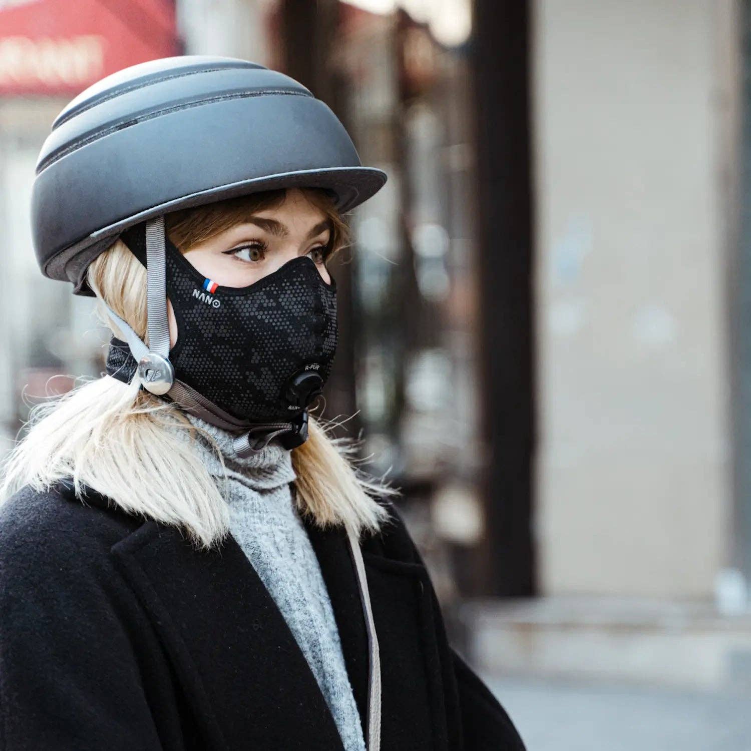 R-PUR – Máscara de grau médico por atacado – Máscara de bicicleta Nano Light16