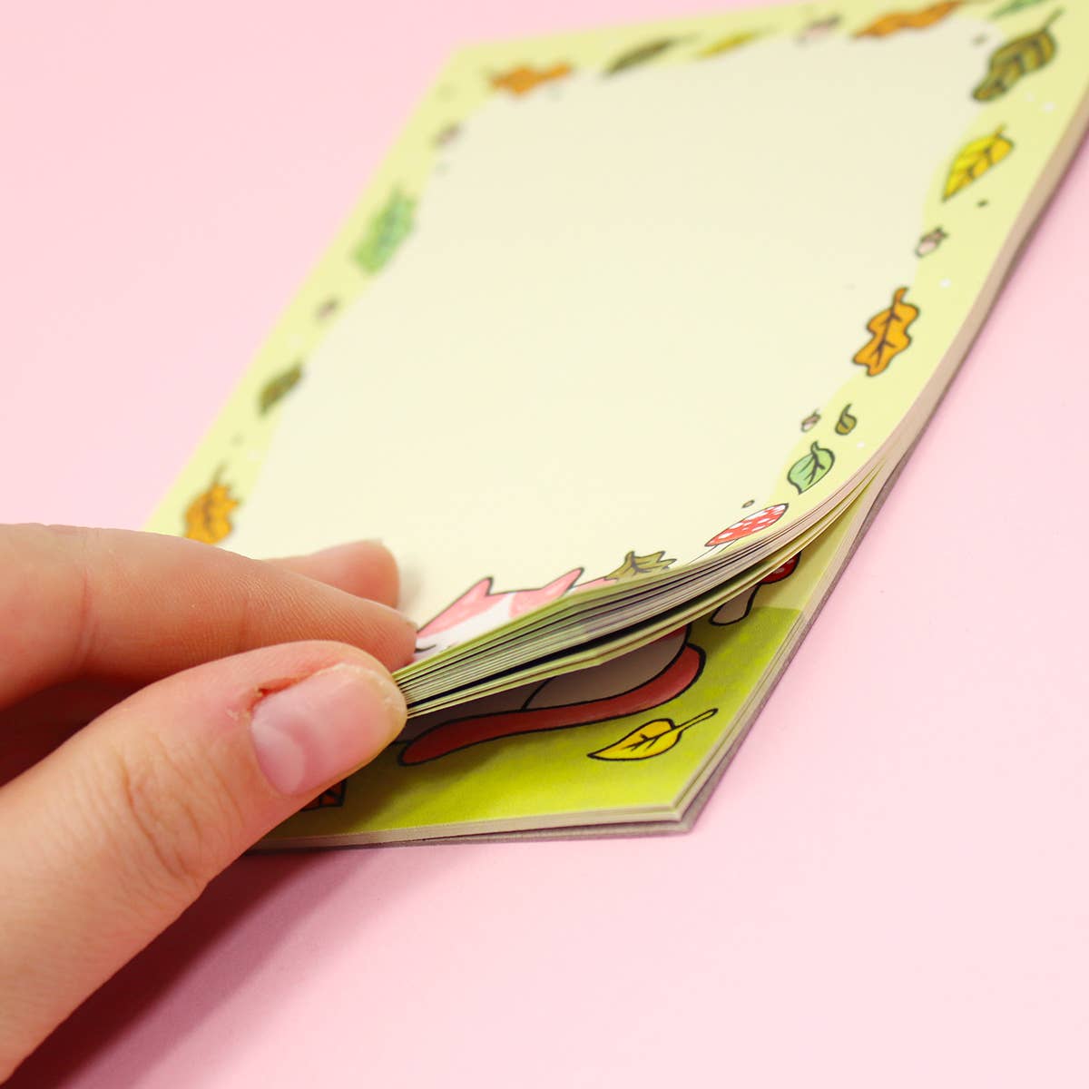 PONY PEOPLE - Wholesale Notepad - Mushroom Cat Notepad 4