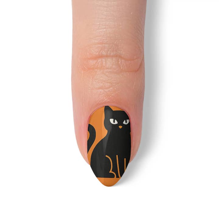 FYNE BODY - Wholesale Press-on/fake nails - Eclipse Enchantment Black Halloween Press-On Nails7