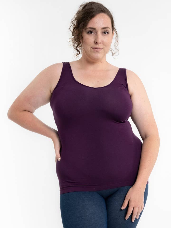 ELIETIAN - Wholesale Tank Top - Women's - Reversible Tank - Curvy Fit85