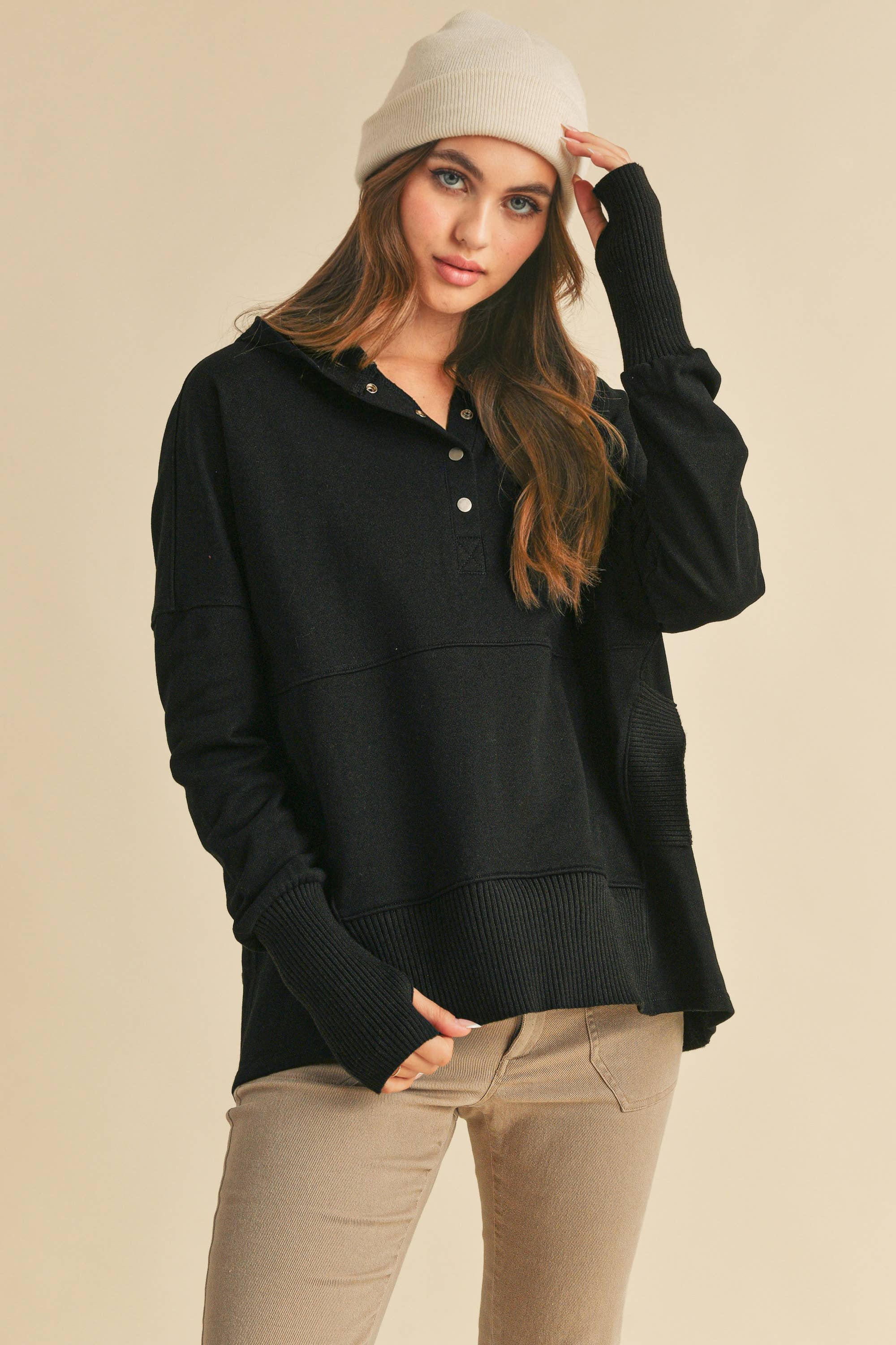 AEMI + CO - Wholesale Sweatshirt - Women's - *SMALL ONLY* 532AK Vivi Pullover1