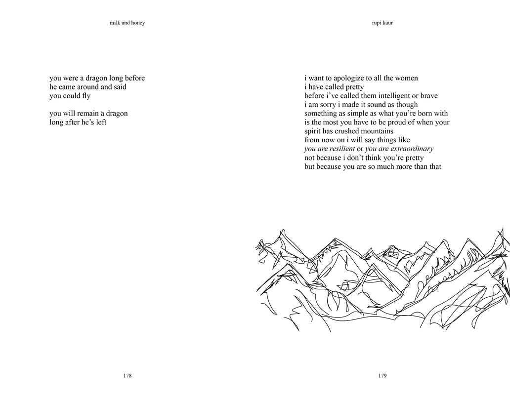 Simon & Schuster - Wholesale Poetry & Drama - Milk and Honey by Rupi  Kaur8