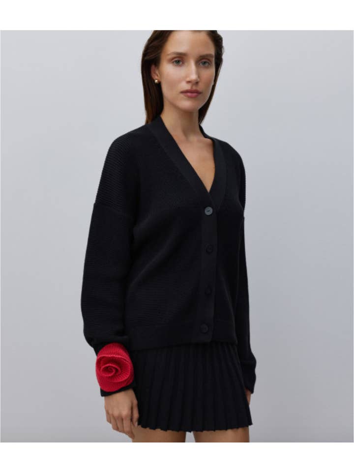 Nenya Fashion Limited – wholesale Kofta - Dam – Monki Ribbstickad Cardigan Lorin3