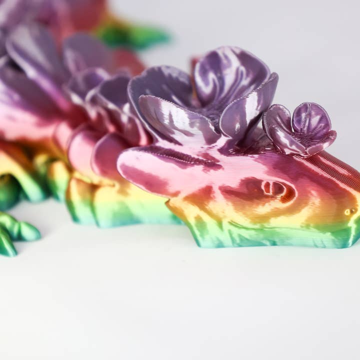 Ruby’s dragons - Venta al por mayor Figura decorativa - Dragones Amapola de Impresión 3D Medianos - Colores Surtidos1