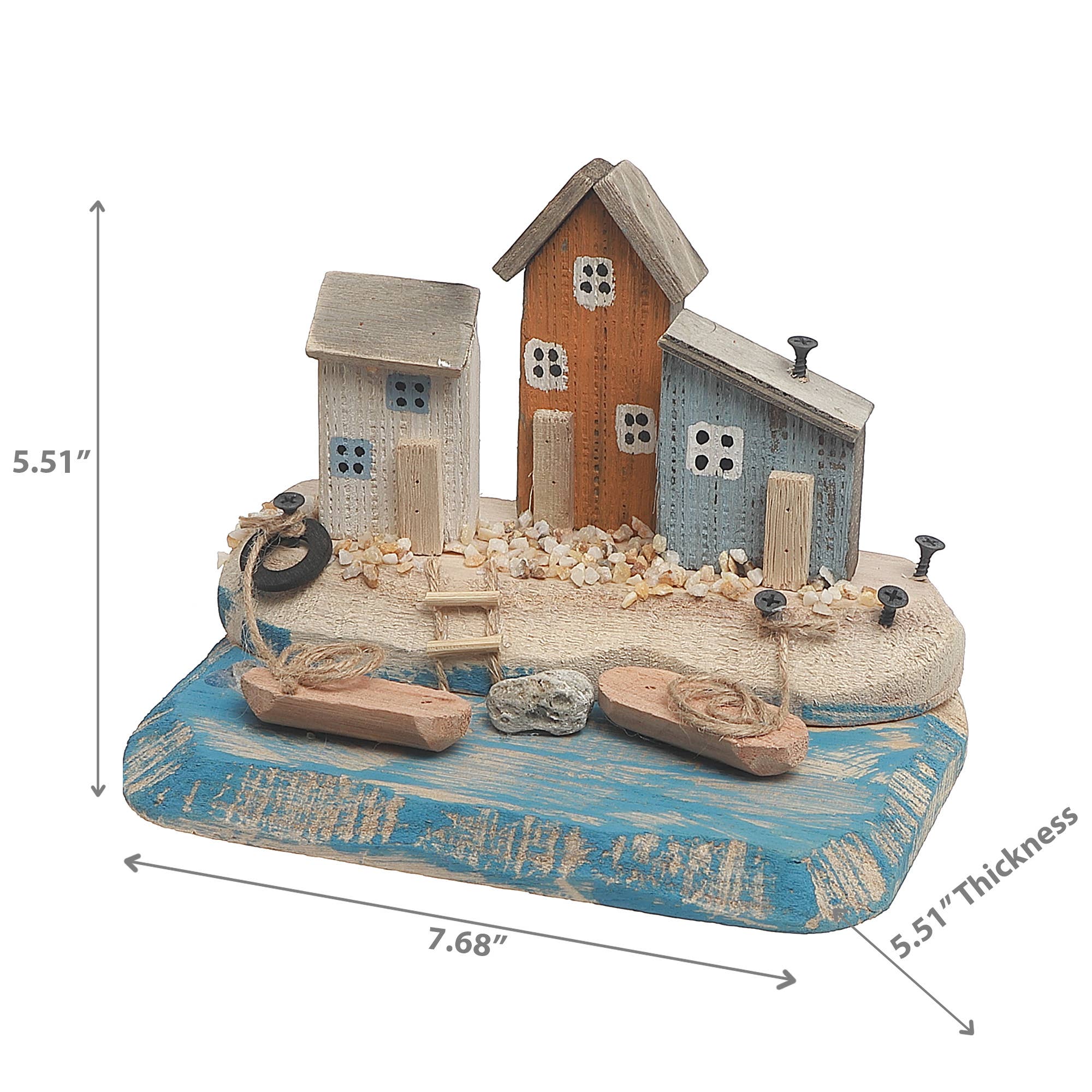 Multi Wooden Triple Nautical House Decor for wholesale on Faire2