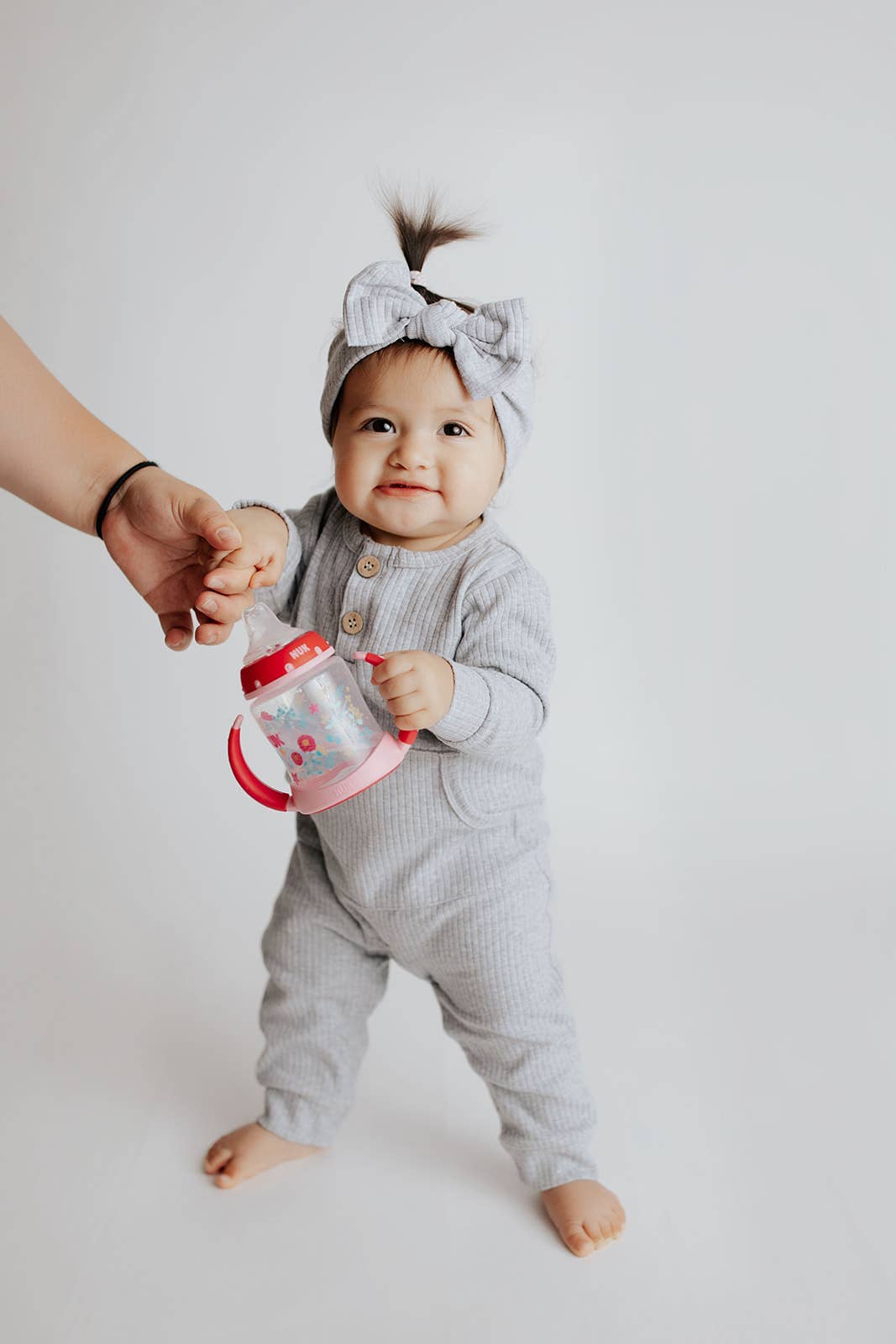 Three Little Tots - Vente Bandeau – bébé - Bandeau noué côtelé16