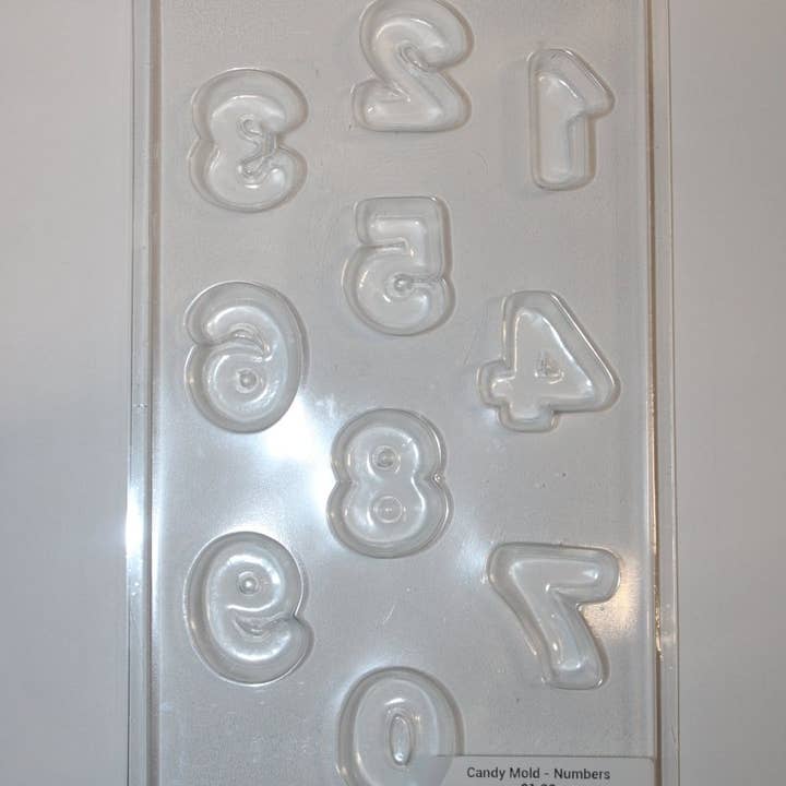 Party Expo, LLC - Wholesale Chocolate/candy mould - Candy Mold - Numbers0