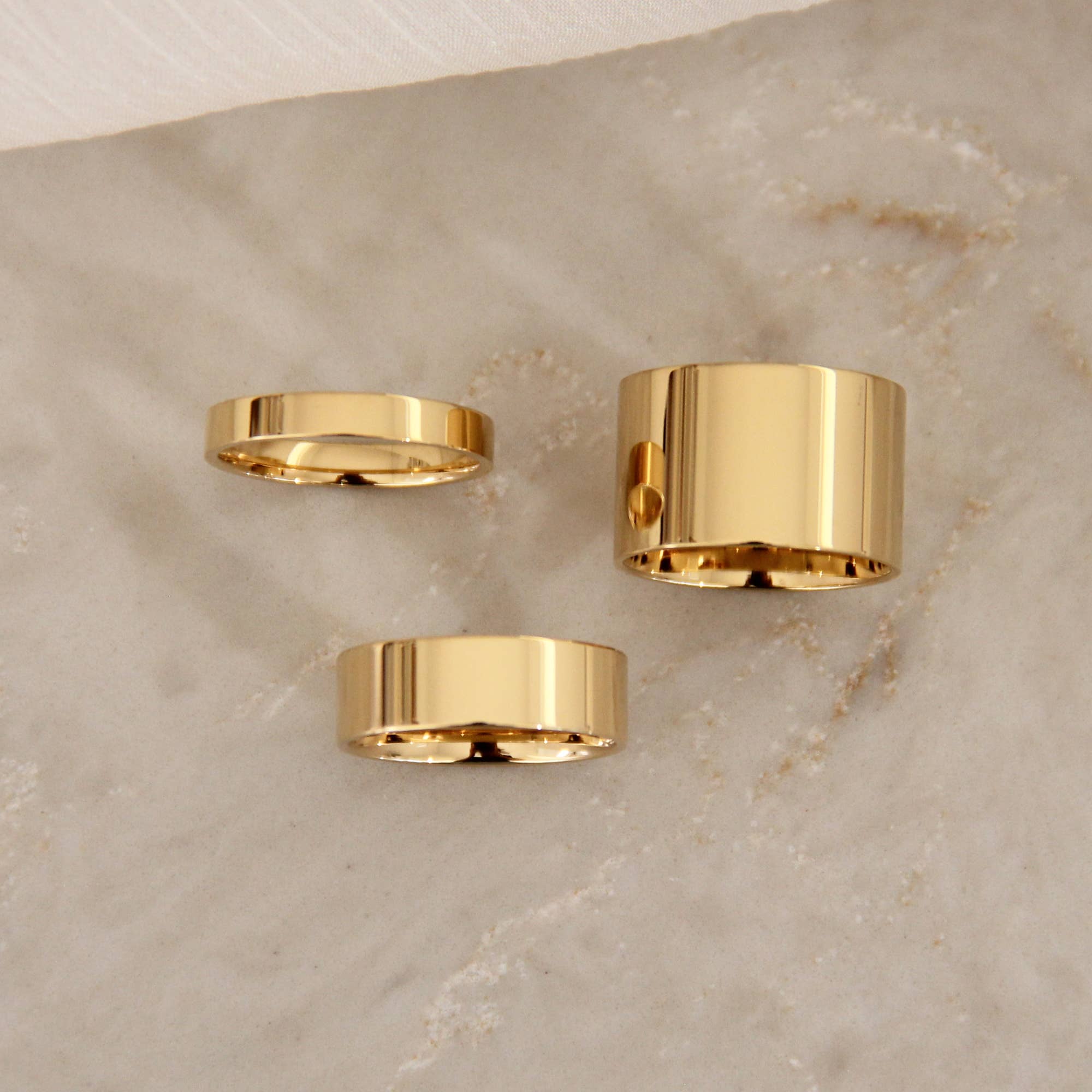 MAIVE - Venta al por mayor Anillo de banda/apilable - Anillo ancho clásico de banda MAIVE7