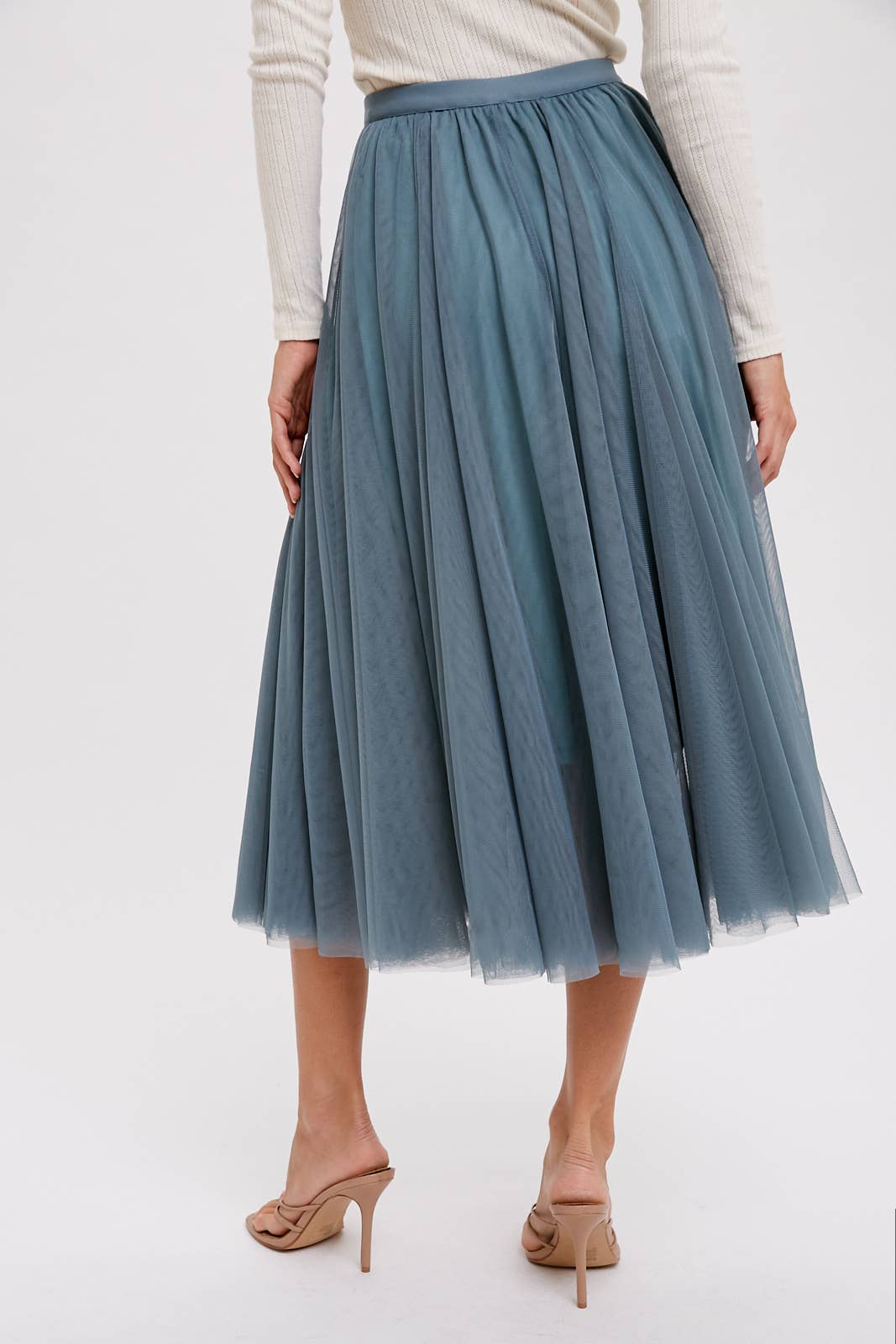 Bluivy - Wholesale Skirt - Women's - TULLE MIDI SKIRT5