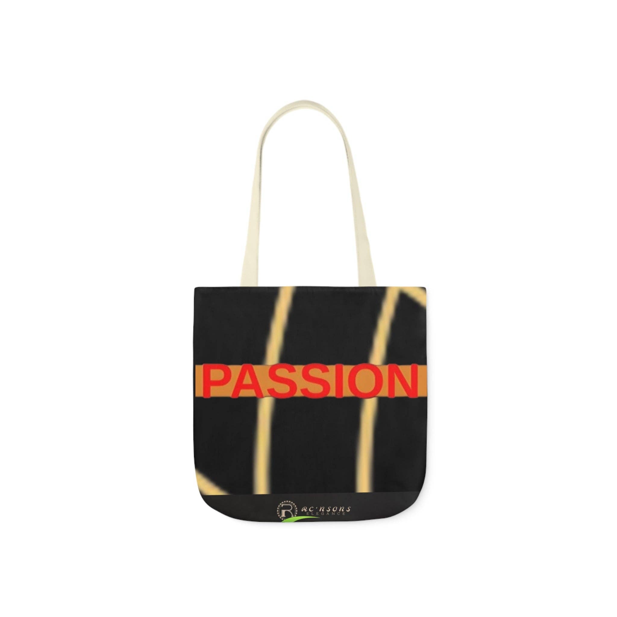 RC'nSONS - Wholesale Tote Bag - Women's - Passion Canvas Tote Bag, 5-Color Straps0