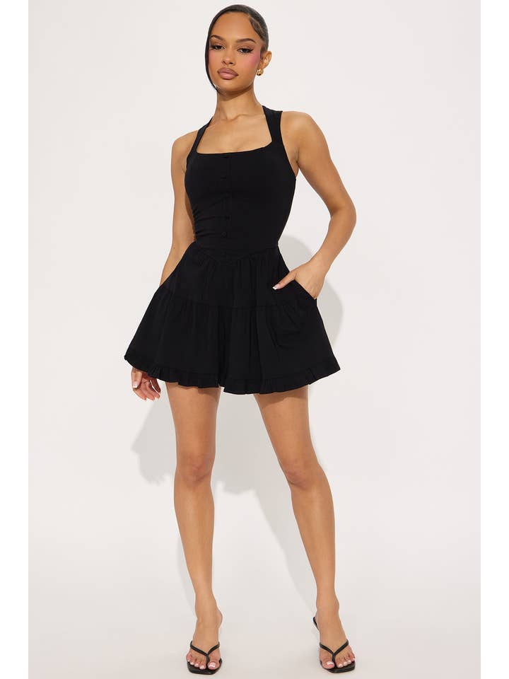 5besties inc – wholesale Byxdress - Dam – Smockad romper med volanger i lager på ryggen5