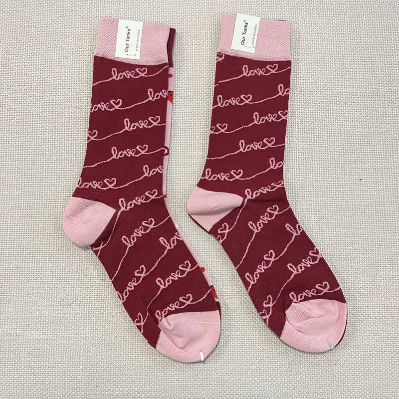 Tourtiwi - Wholesale Socks - Women's - AB Version Cartoon Animal & Fruit Pattern Crew Socks21