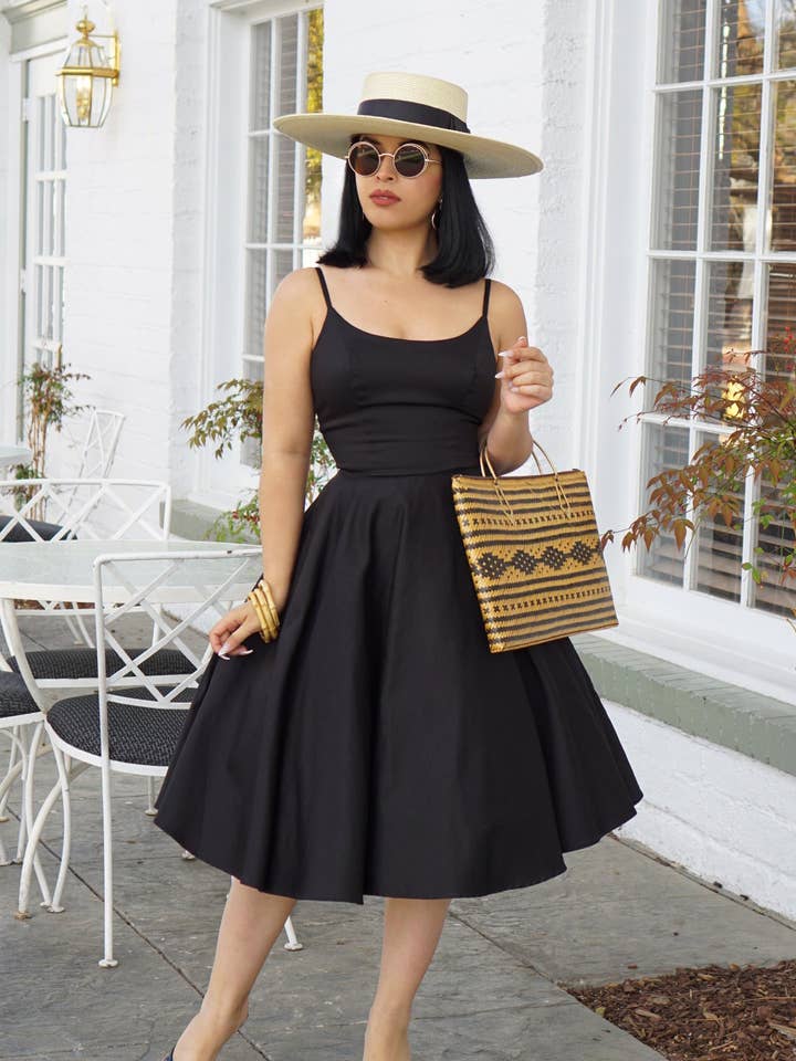 Tatyana Clothing - Wholesale Dress - Women's - Peggy Retro-Inspired Full Circle Dress0