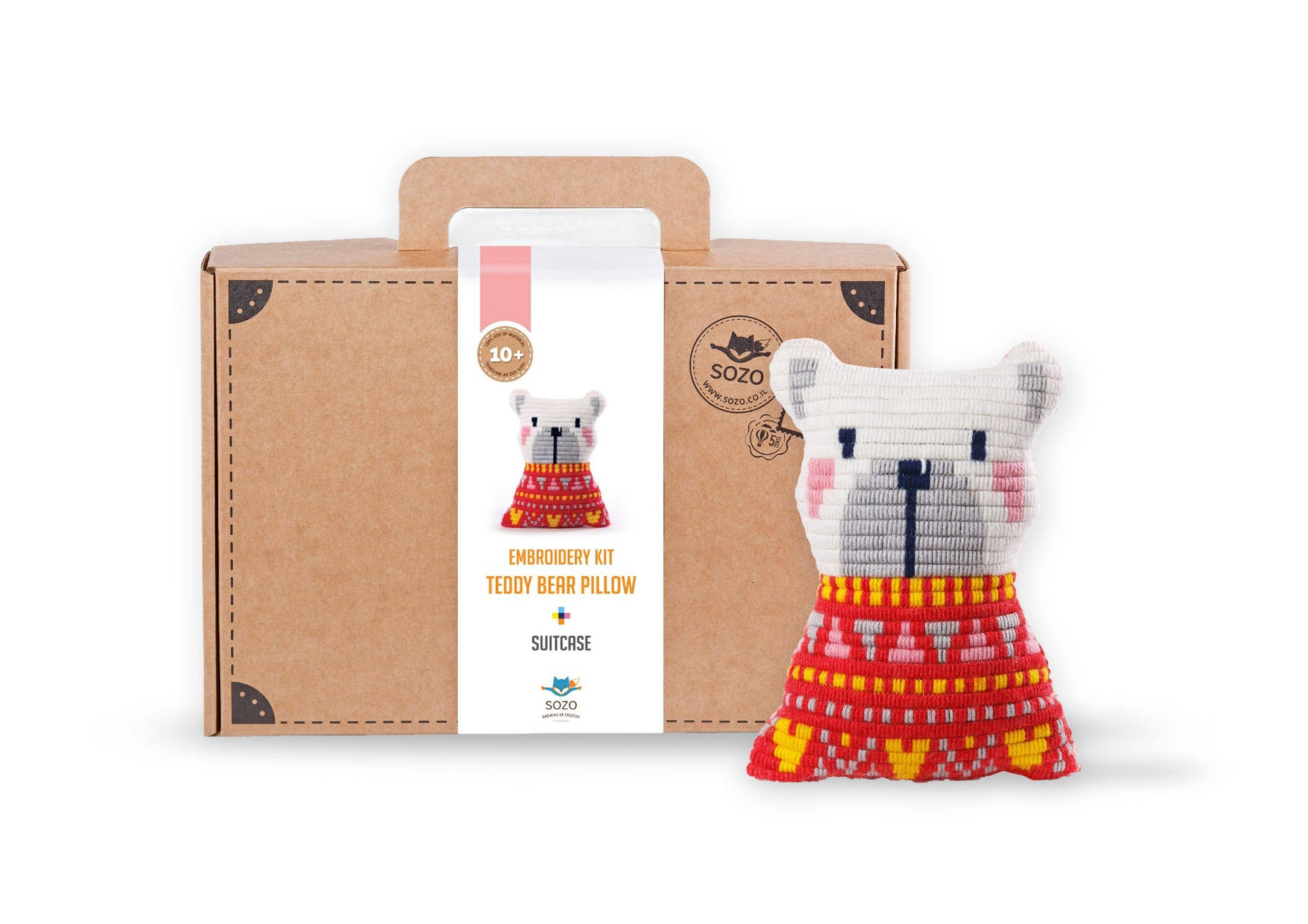 SOZO DIY – wholesale DIY craft kit – SOZO DIY - Polar Bear Pillow Kit1