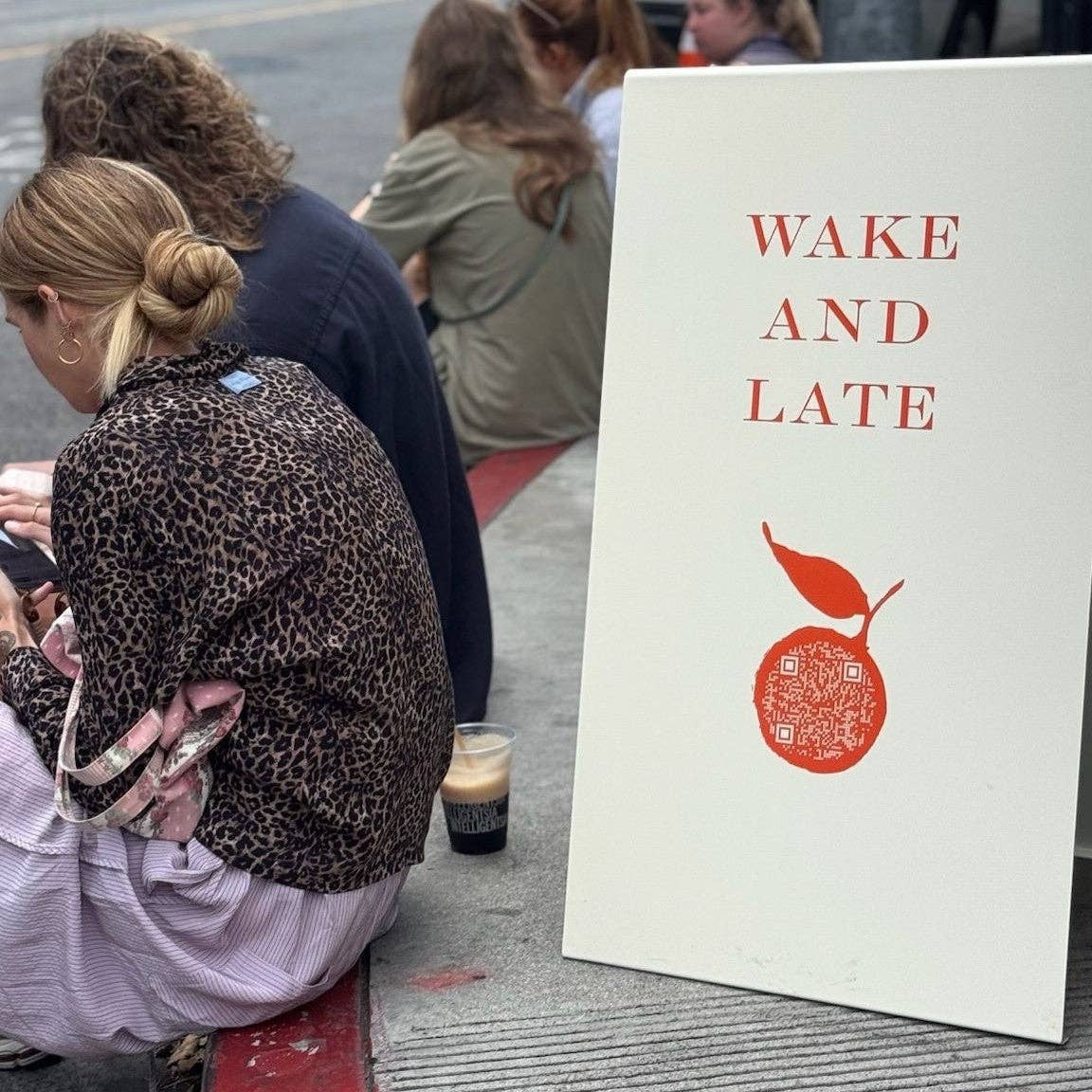 Signs and Mirrors - Wholesale Sign - #013 - Cream Stainless Steel A-Frame Sidewalk Sign1