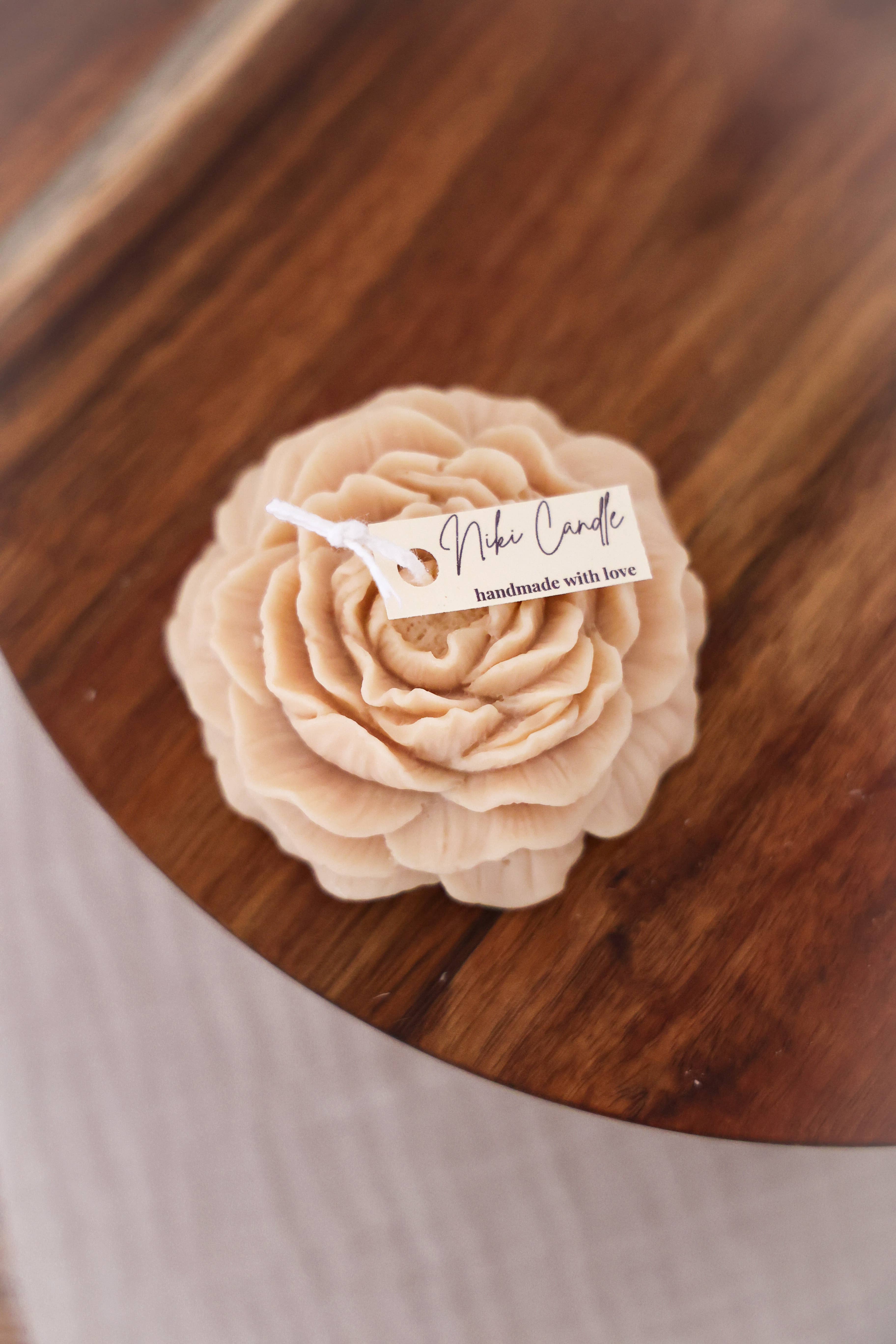 Niki Candle - Wholesale Novelty Candle - peony3