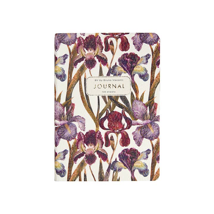BV by Bruno Visconti - Wholesale Planner - A6 Vegan Leather Daily Planner Planner - Irises4