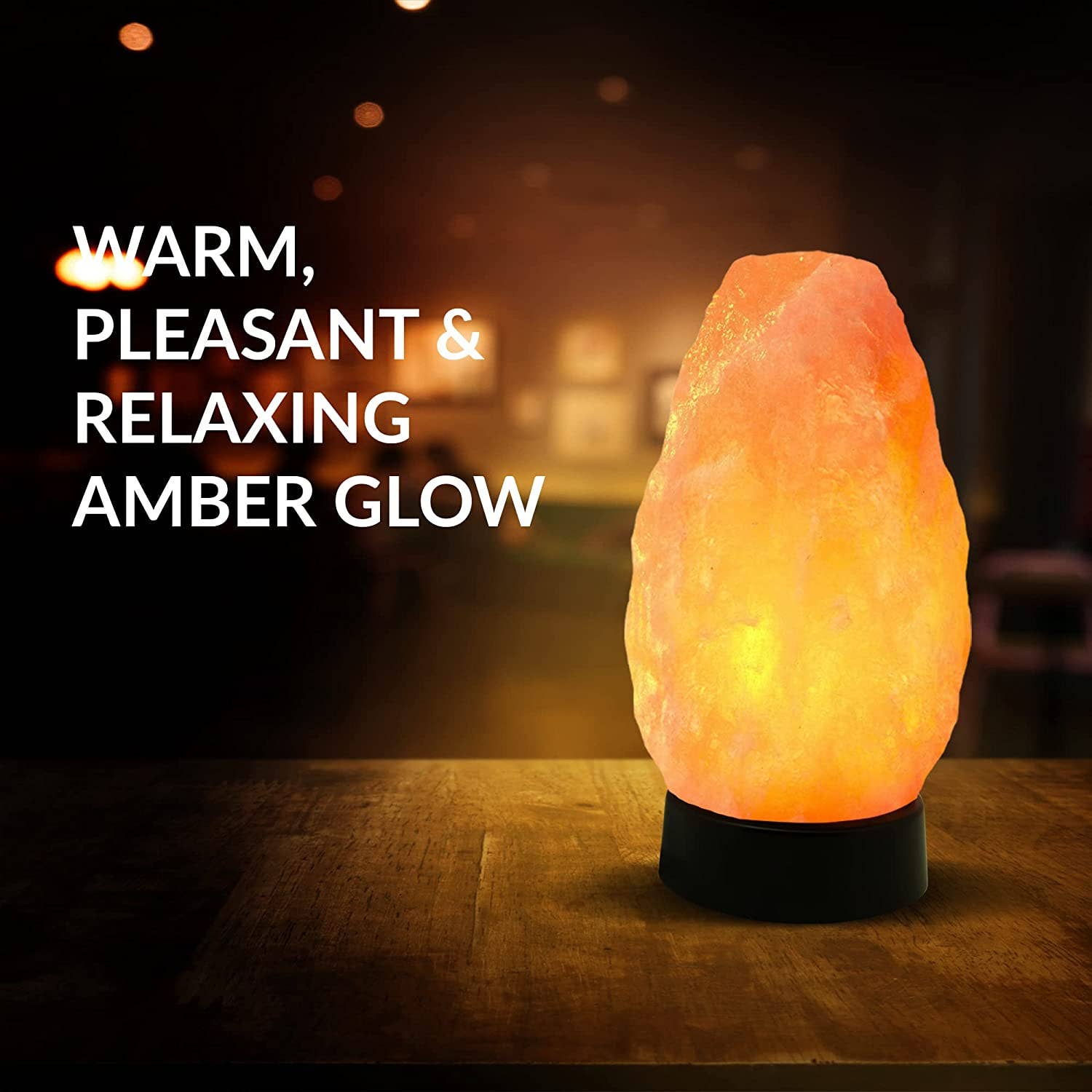WBM LLC - Wholesale Salt Lamp - Himalayan Glow Color Changing USB Salt lamp, Plastic Base5