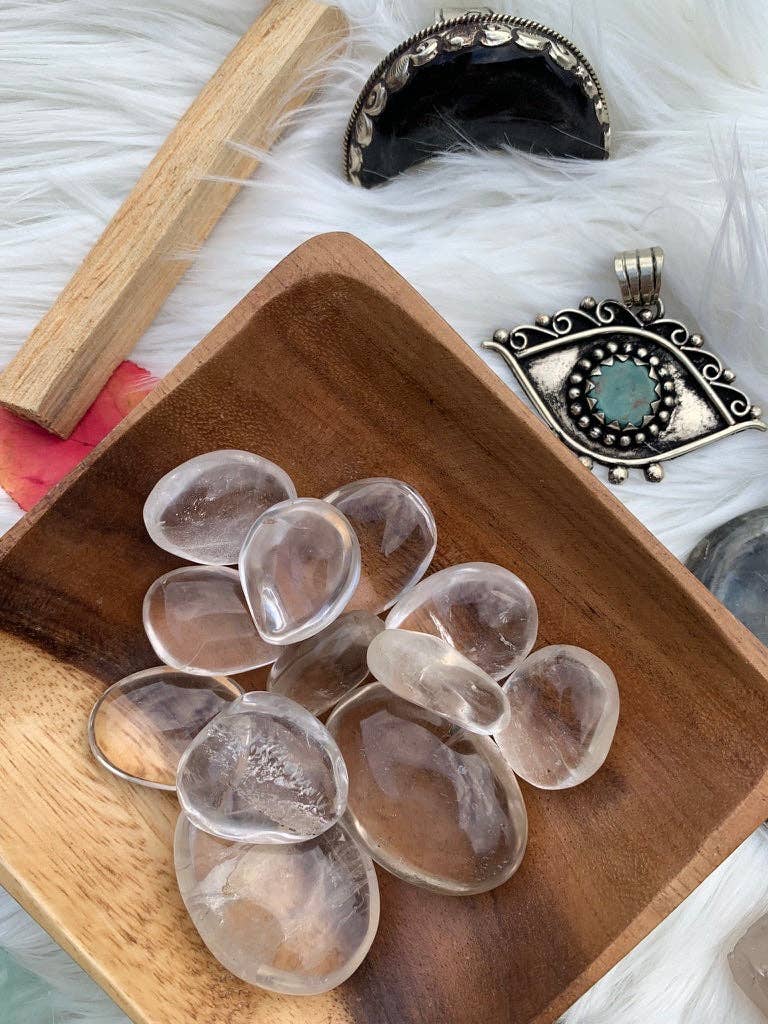 Wild Peonies Xo - Wholesale Spiritual Stone/Crystal - Lemurian - Tumble1