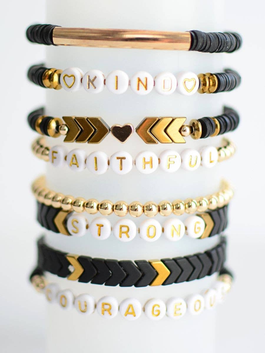 Two and Crew - Faith Based Jewelry & Gifts - Wholesale Jewelry Set - Inspirational Beaded Bracelet Set – Kind Words Jewelry1