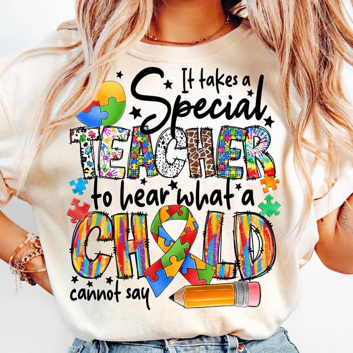 Special Education Teacher Shirt, Autism Teacher Sweatshirt for wholesale by NVC Ecommerce LLC