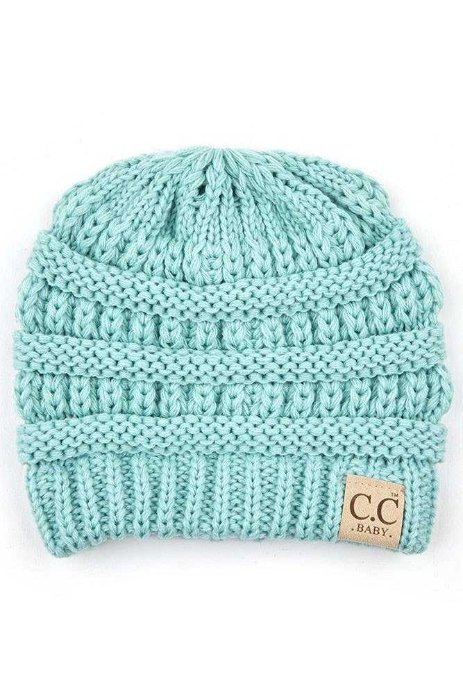 Hana - Wholesale Newborn/Knit Hat - Baby - C.C Baby Solid Color Knit Beanie5