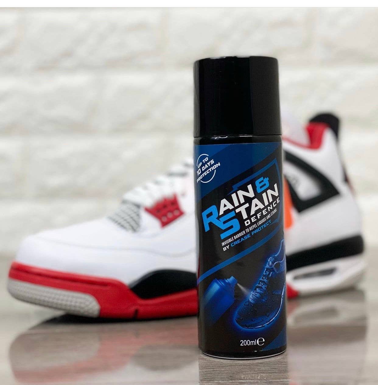 Crease Protect - Vendita all'ingrosso Lucidi per scarpe - Rain & Stain Defence – Spray Repellente Liquidi e Macchie 200 ml3