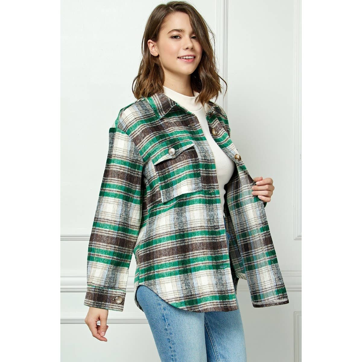 Veveret - Wholesale Jas - Dames - Klassieke geruite beugel5