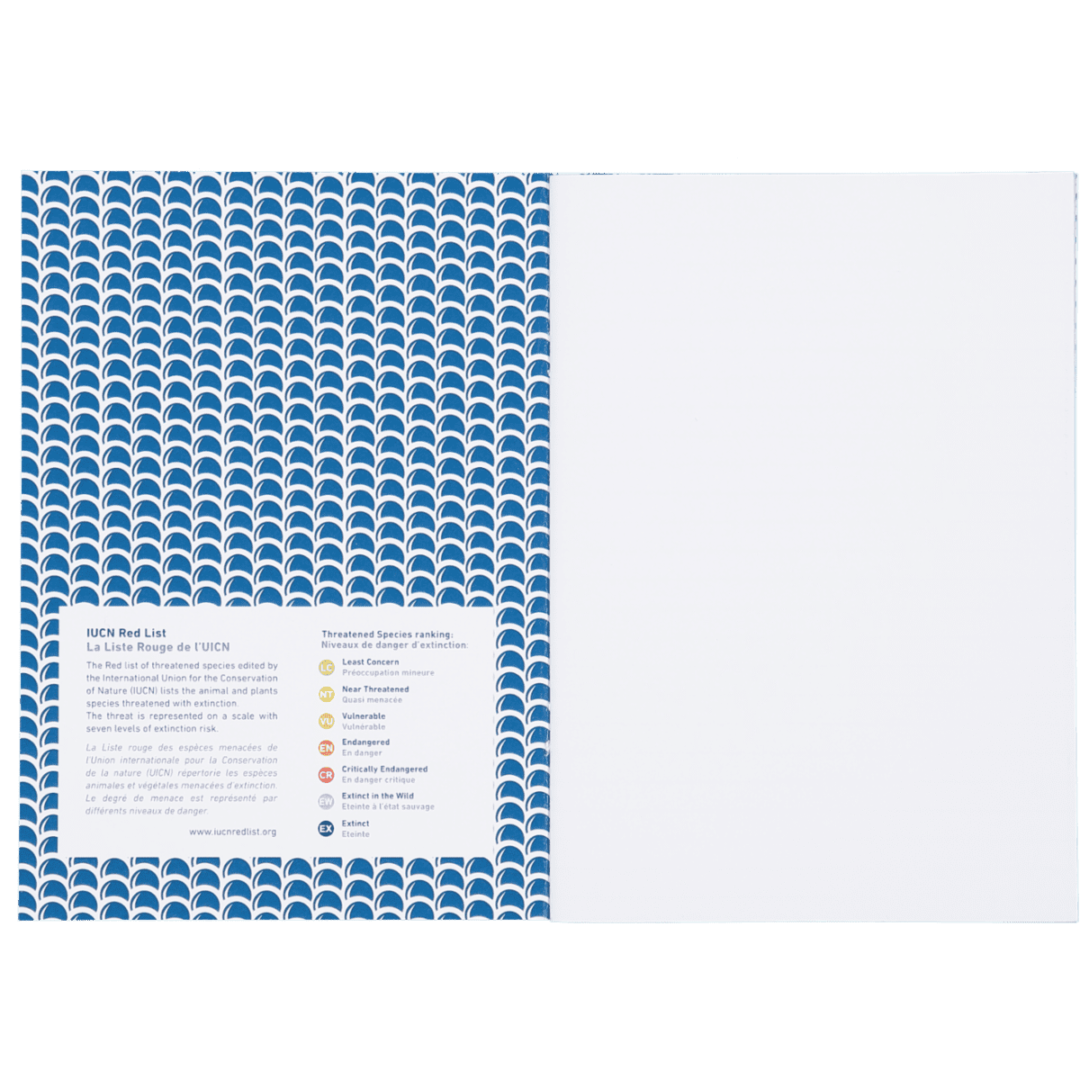 Coq En Pate - Vendita all'ingrosso Sketchbook/blocchi per schizzi - Quaderno A5 in carta riciclata - Balena2