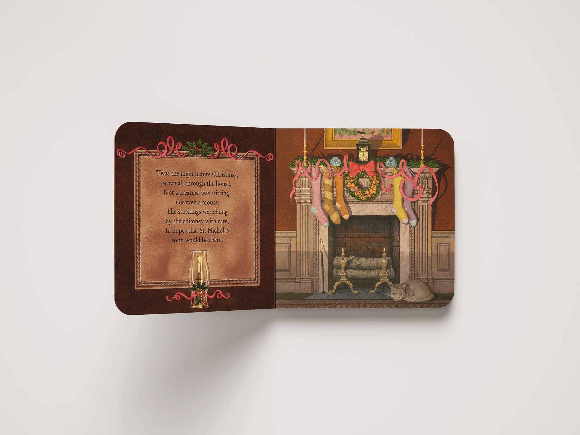 HarperCollins Focus - Wholesale Early Reader Book (6-8) - The Night Before Christmas (Board Book – Classic Edition)2