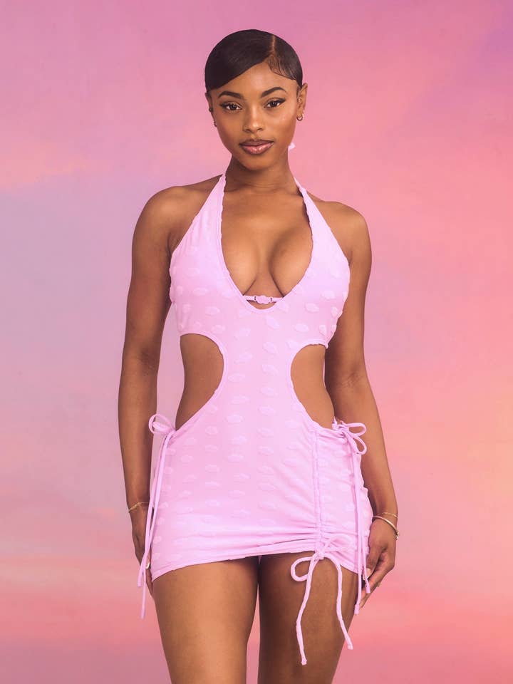 Saint Dress in Lilac for wholesale by Voight