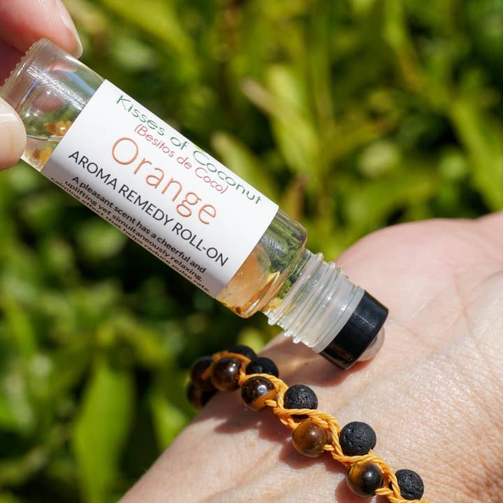 Roll-On arancione per la vendita all'ingrosso da parte di Kisses of Coconut