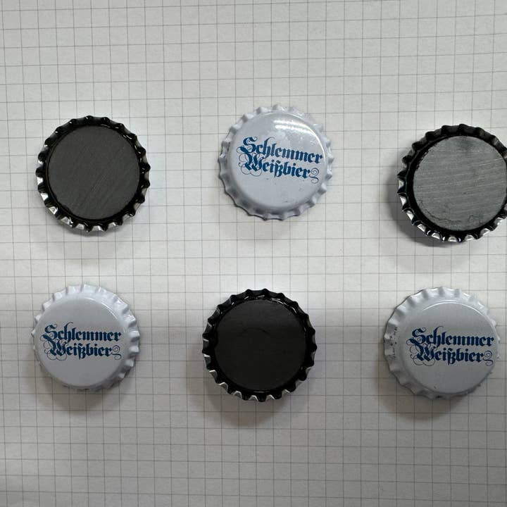 Salzmann Restwaren GmbH - Wholesale Magnet - Gourmet Wheat Beer Fridge Magnets, Magnets, Bottle Caps2