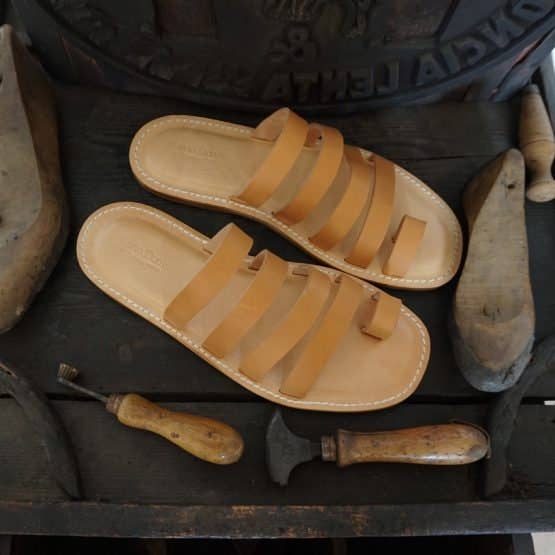 Mario Doni - Vendita all'ingrosso Sandali - Uomo - Sandali Uomo Infradito Cuoio E Pelle Vegetale9