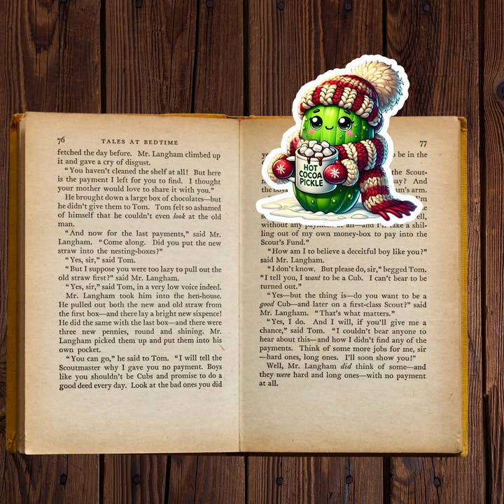 Christmas Pickle | Bookmark for wholesale by Corksee