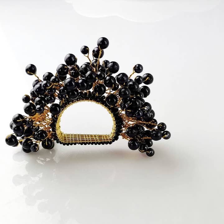 Midnight Napkin ring, Set of 4 for wholesale by JO & PA